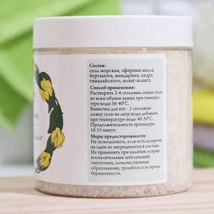 Соль для ванн "СпивакЪ", иланг-иланг, 600 г
