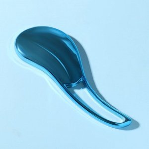 Тёрка для ног «Волна», наждачная, 17,5 х 5,8 см, цвет голубой