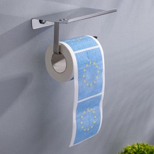 СИМА-ЛЕНД Сувенирная туалетная бумага &quot;Евро флаг&quot;, 9,5х10х9,5 см