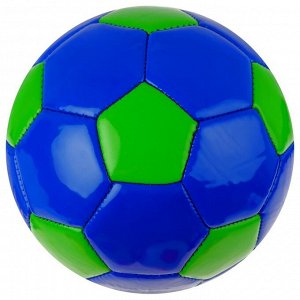 Мяч футбольный ONLYTOP, PVC, машинная сшивка, 32 панели, р. 2, цвет МИКС
