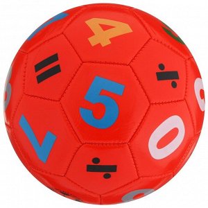 Мяч футбольный детский, ПВХ, машинная сшивка, 32 панели, размер 5, цвета микс