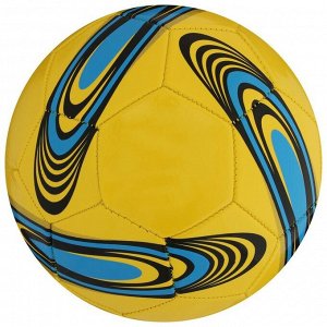 Мяч футбольный, ПВХ, машинная сшивка, 32 панели, размер 5, 260 г, цвета микс