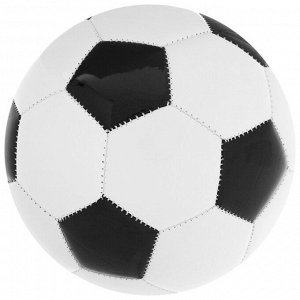 Мяч футбольный размер 3, 200 г, 32 панели, 3 подслоя, PVC, машинная сшивка