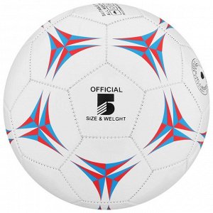 Футбольный мяч ONLYTOP, PVC, машинная сшивка, 32 панели, р.5