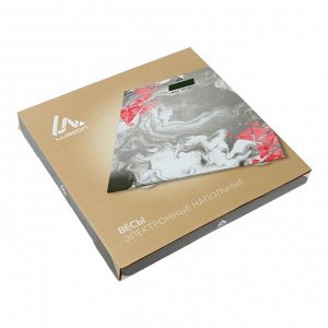 Весы напольные Luazon LVE-005 "Песок", электронные, до 180 кг, 2хAAA (не в комплекте)