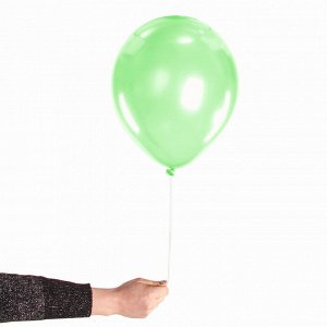 Шары воздушные ЗОЛОТАЯ СКАЗКА, 12"(30см), КОМПЛЕКТ 10шт, перламутровые, ассорти 5 цв, пакет, 105014