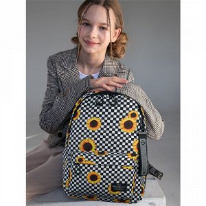 Рюкзак школьный STERNBAUER с принтом и внешним карманом 20916036