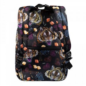 Рюкзак школьный STERNBAUER с принтом и внешним карманом 20916009