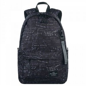 Рюкзак школьный STERNBAUER с принтом и внешним карманом 20916035
