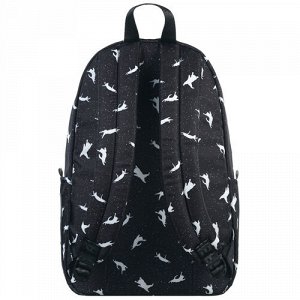 Рюкзак школьный STERNBAUER с принтом и внешним карманом 20916037