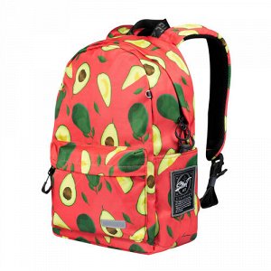 Рюкзак школьный STERNBAUER с принтом и внешним карманом 20916016