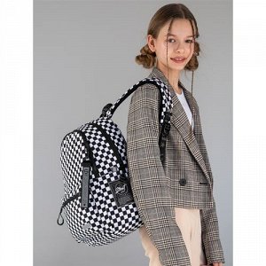 Рюкзак школьный STERNBAUER с принтом и внешним карманом 20915027