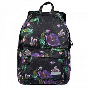 Рюкзак школьный STERNBAUER с принтом и внешним карманом 20916027