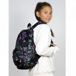 Рюкзак школьный STERNBAUER с принтом и внешним карманом 20916027