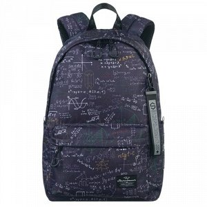 Рюкзак школьный STERNBAUER с принтом и внешним карманом 20916034