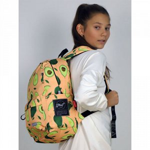 Рюкзак школьный STERNBAUER с принтом и внешним карманом 20916017