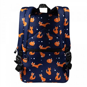 Рюкзак школьный STERNBAUER с принтом и внешним карманом 20915014