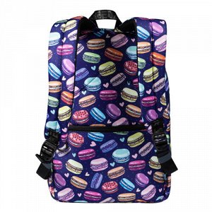 Рюкзак школьный STERNBAUER с принтом и внешним карманом 20915007