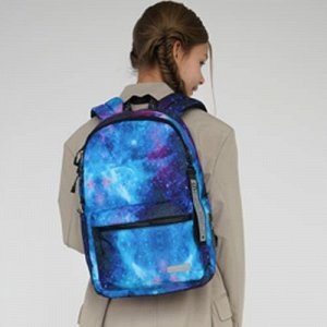 Рюкзак школьный STERNBAUER с принтом и внешним карманом 20915011