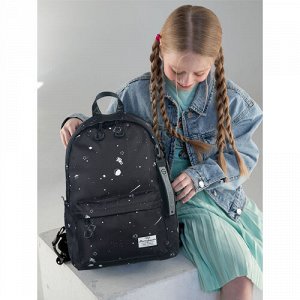 Рюкзак школьный STERNBAUER с принтом и внешним карманом 20916001