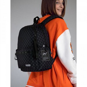 Рюкзак школьный STERNBAUER с принтом и внешним карманом 20915030