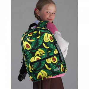 Рюкзак школьный STERNBAUER с принтом и внешним карманом 20915031