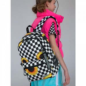 Рюкзак школьный STERNBAUER с принтом и внешним карманом 20915033