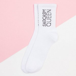 Носки женские KAFTAN Sarcasm queen размер 36-39 (23-25 см)