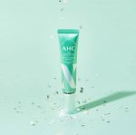Новый обновленный крем для лица и кожи вокруг глаз AHC Ten Revolution Real Eye Cream For Face (Green Festival Edition)30мл