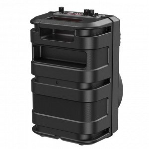 Портативная колонка Hoco BS46, 10 Вт, 1800 мАч, BT 5.0, microSD, USB, AUX, FM, микрофон, черная