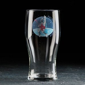 Бокал для пива «Космос», 570 мл, рисунок МИКС