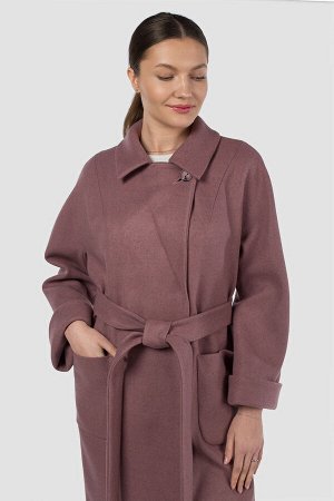 01-11136 Пальто женское демисезонное (пояс)