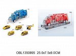 88-9 грузовик-трейлер + спец. техника, п/блистером 1350895