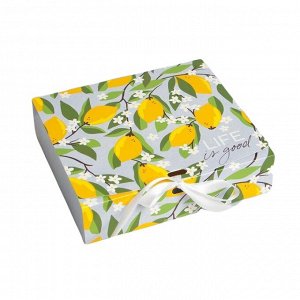 Коробка подарочная «Лимоны»