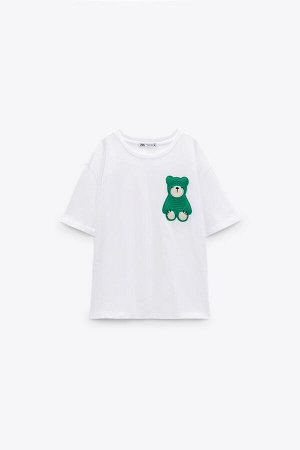 Crochet bear футболка