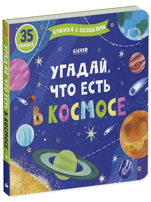 Книжка с окошками. Угадай, что есть в космосе 8638