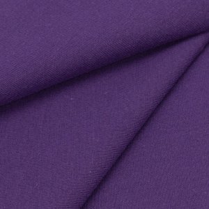 Ткань на отрез кулирка М-2053 цвет фиолетовый