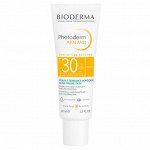 Bioderma Солнцезащитная матирующая эмульсия для кожи с несовершенствами SPF 30 Bioderma Photoderm 40 мл Биодерма