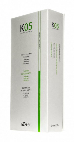 Каарал Скраб-эксфолиант для кожи головы Exfoliating Scrub, 100 мл (Kaaral, K05)