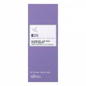 Каарал Сыворотка от перхоти для жирной кожи головы Dandruff And Oily Scalp Serum, 50 мл (Kaaral, K05)
