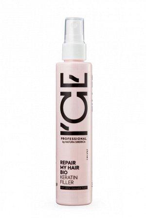 Айс Профешенл Кератиновый спрей-концентрат для сильно поврежденных волос, 100 мл (I`CE Professional, Repair My Hair)