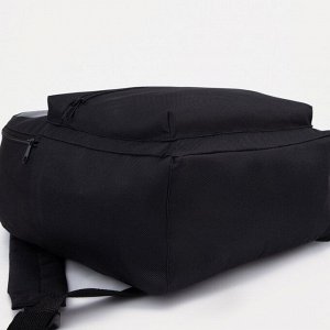 Рюкзак молодёжный на молнии, цвет чёрный, «Аниме»