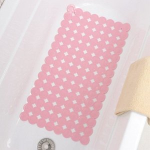 SPA-коврик для ванны на присосках SAVANNA «Пузыри», 38?68 см, цвет МИКС