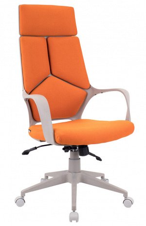Кресло Everprof TRIO Grey TM Ткань Оранжевый
