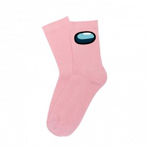 Унисекс носки, цвет розовый