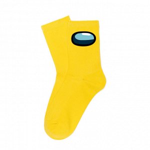 Унисекс носки, цвет желтый