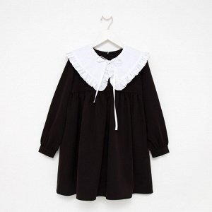 Платье для девочки MINAKU, чёрное, рост