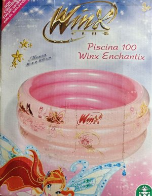 Бассейн надувной Winx