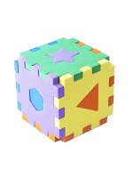 Кубик-сортер. Первые знания. 9 см