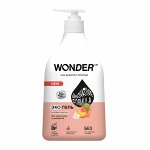 Экогель Wonder Lab д/мытья рук и умывания (розовые персики) 0,54 л, Вондерлаб НОВИНКА